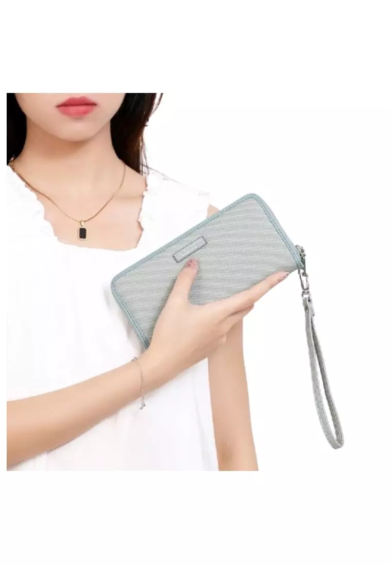 Dompet Panjang Wanita Beverly Wallet Bahan Kulit PU Leather Premium BAEOS