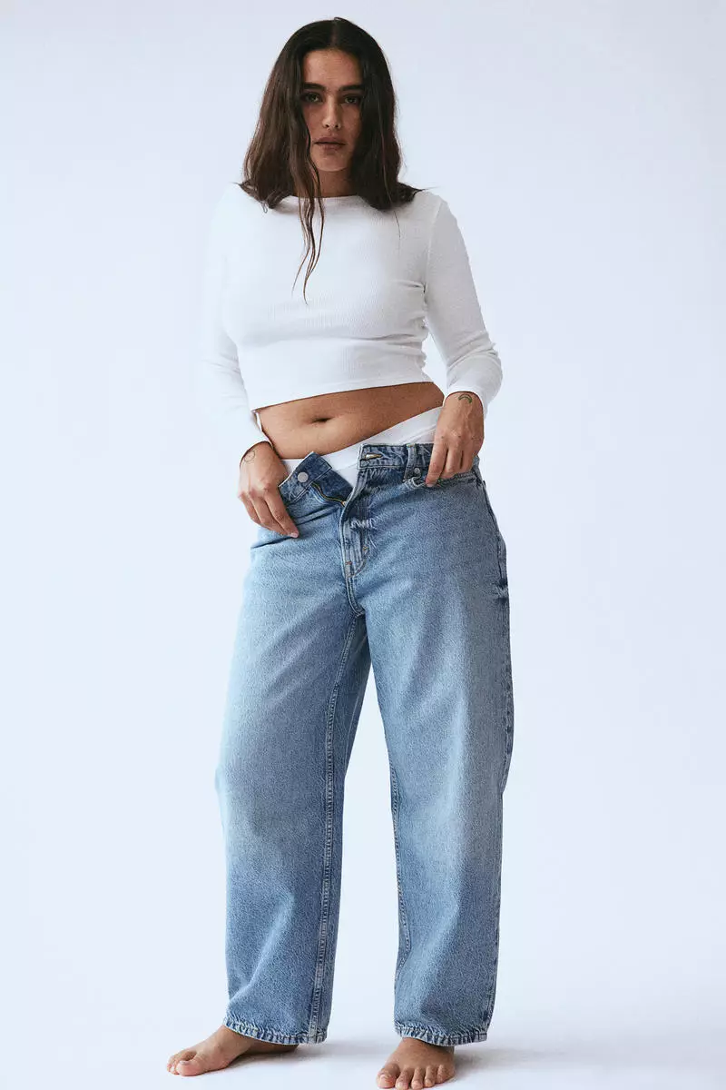 jeans baggy h&m