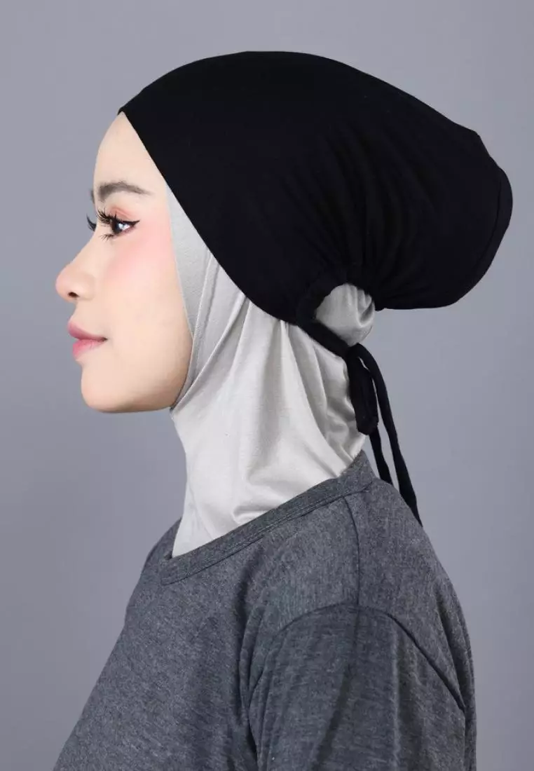 Ciput Tali Basic Inner Rayon Adem (Ciput Turki) - Black M19168