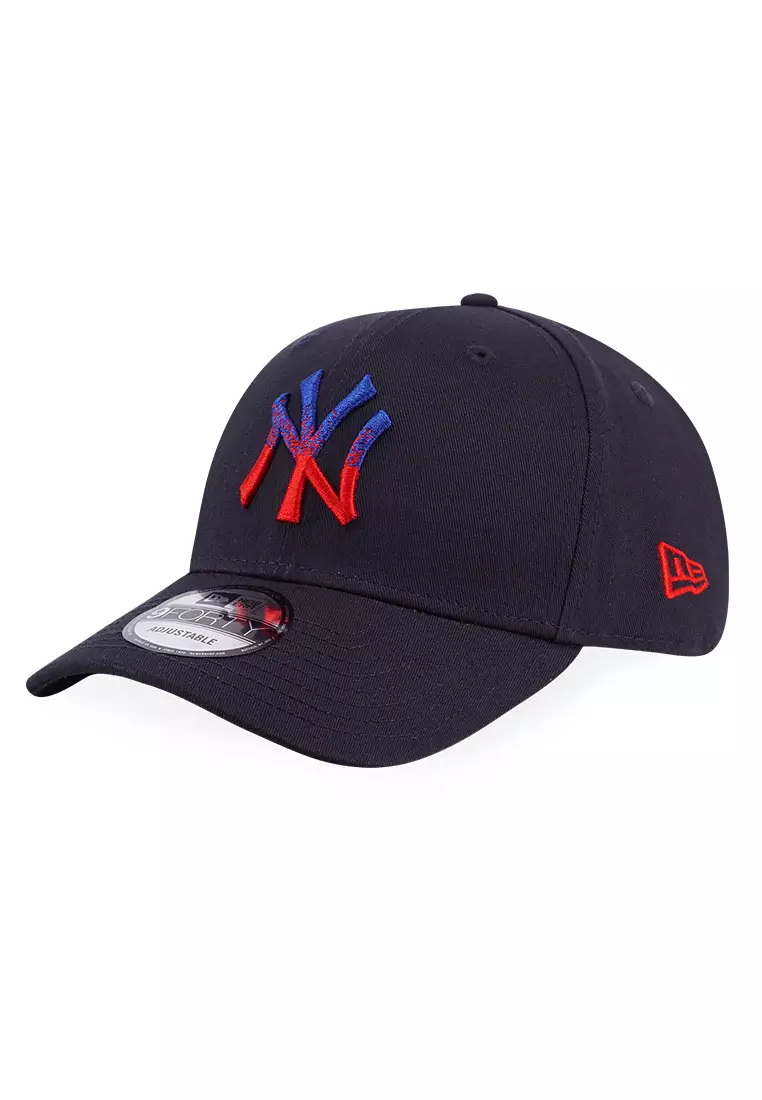 New York Yankees Nike Wordmark Performance Adjustable Visor - Navy