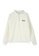 A-IN GIRLS white Simple Zipper Half High Collar Plus Fleece Sweater E3321AABB84B04GS_4