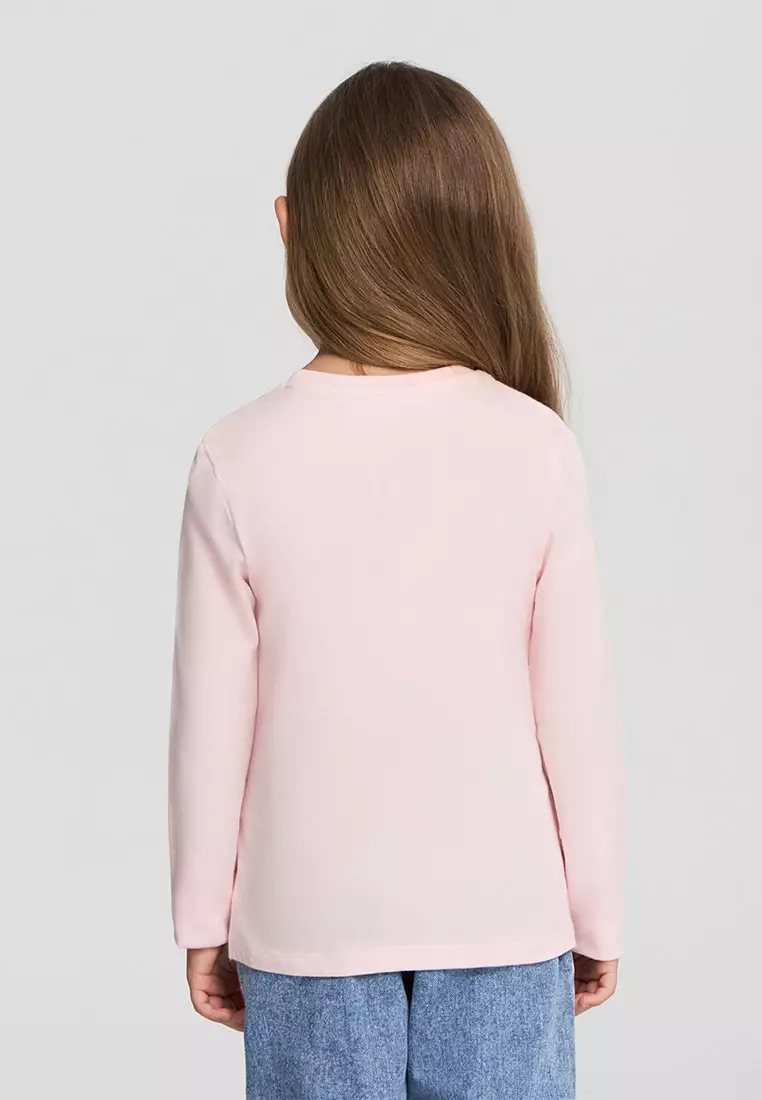 Kids Girls Long-Sleeved T-shirt