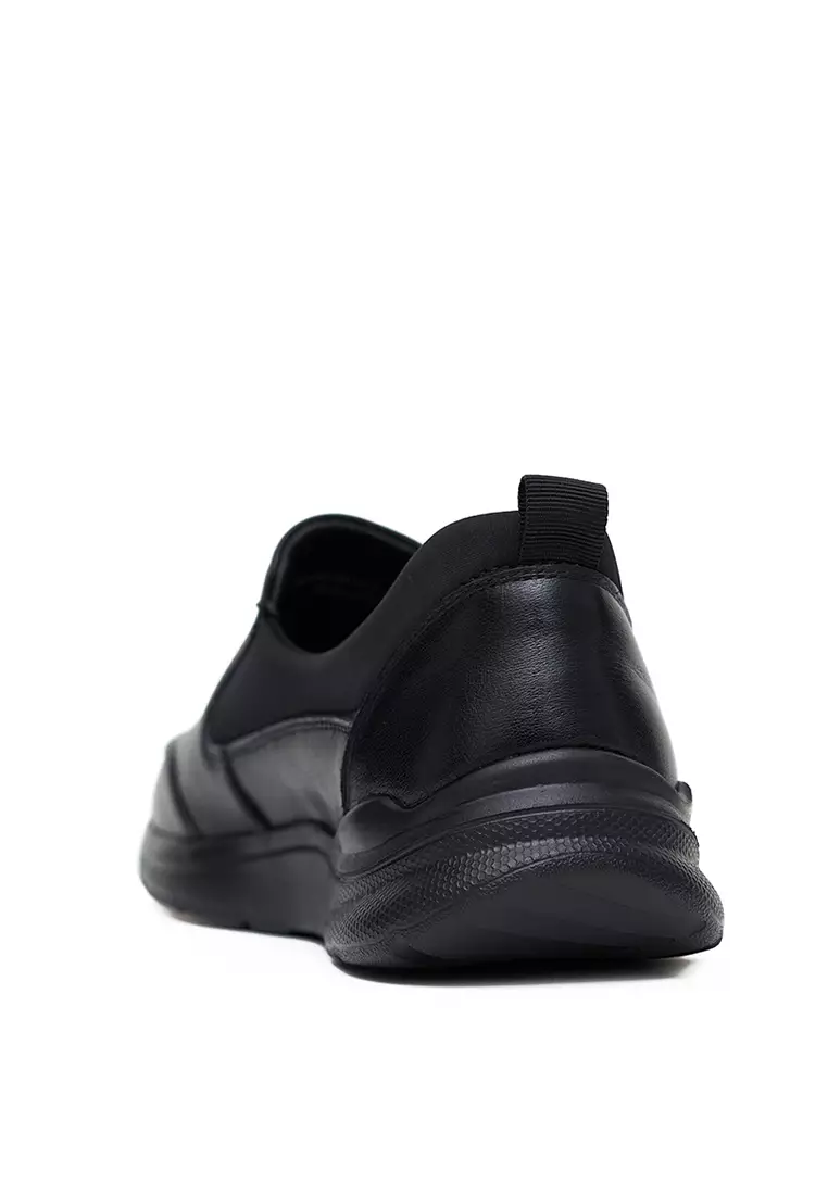 Sepatu Casual Pria Sneakers Gino Mariani Fabero Hitam