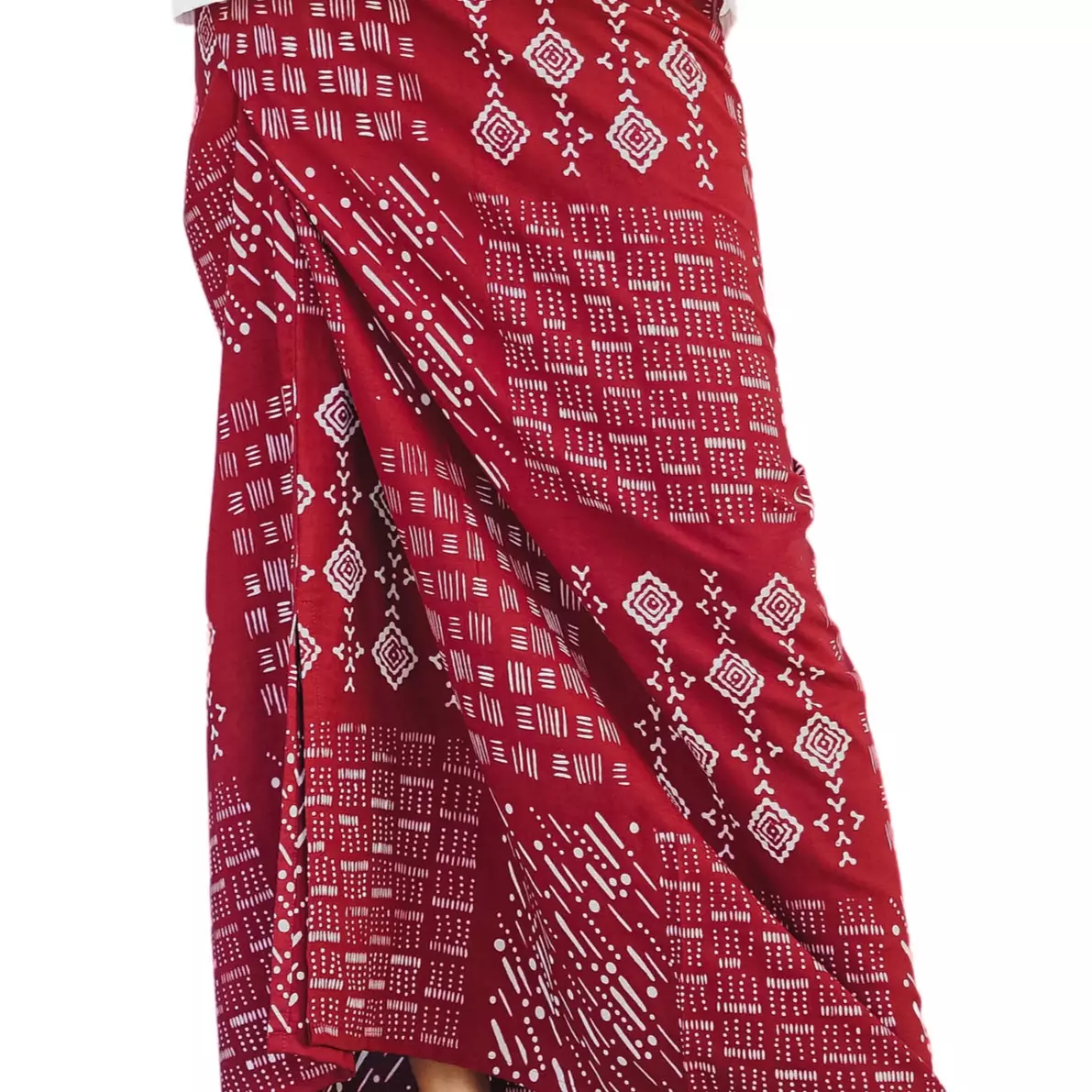 Rok Lilit Batik Wanita - Bawahan Batik - Bhatara Batik Belantara Skirt - Rok Batik Etnik Modern