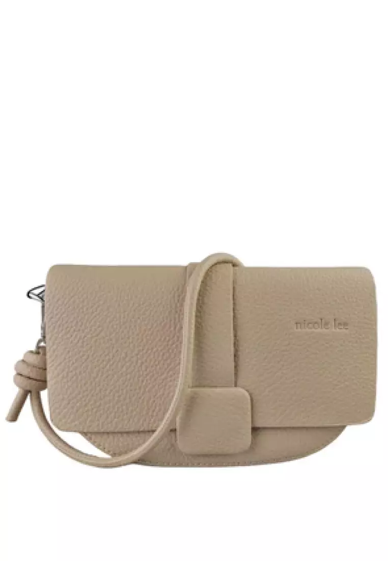 Nicole Lee Tas Wanita Selempang Bahu Tas Kerja Hand Bag Casual Branded Ori 3721507001BRO/KHA/BLA