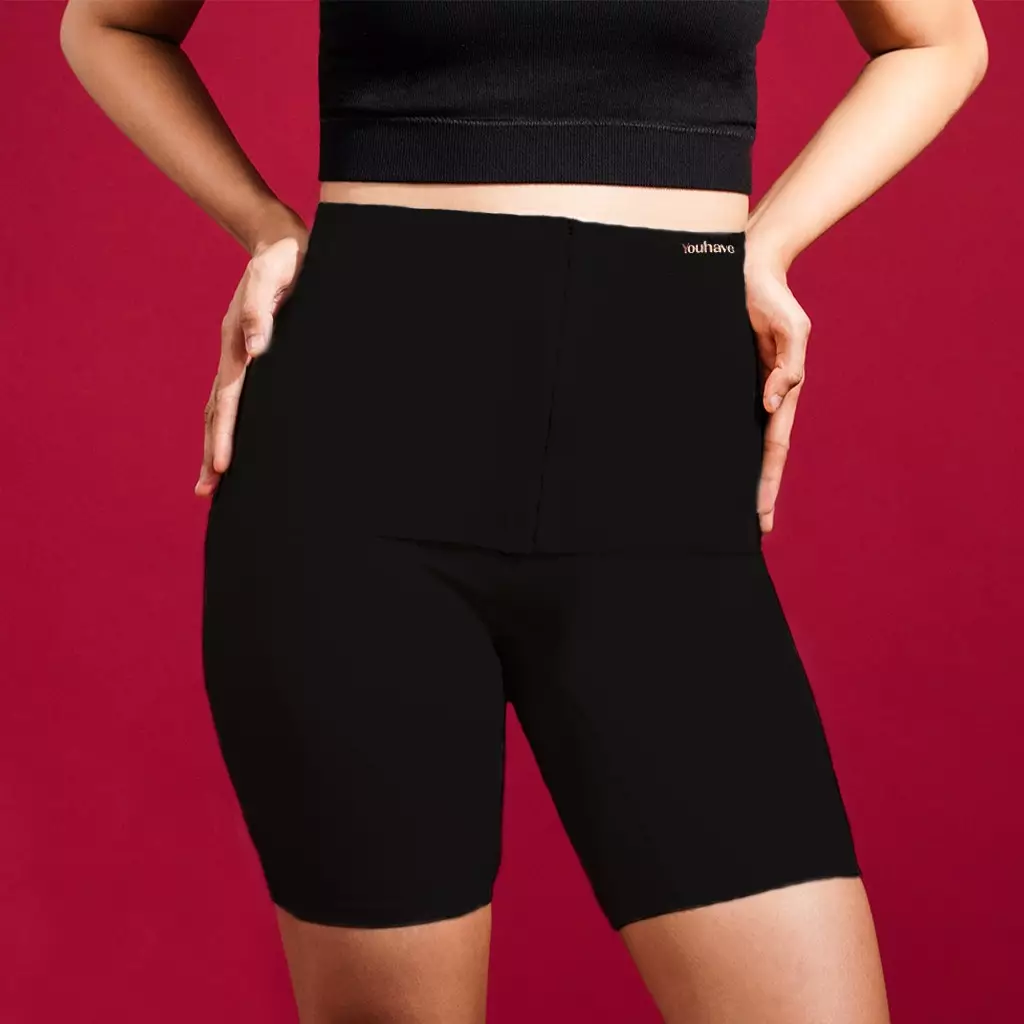 YOUHAVE Korset Celana Wanita Seamless Bahan Premium Ant-waist Boyshort Celana Korset Nyaman & Elastis Slimming Shaper Pants Bodyshaper Pelangsing 500087