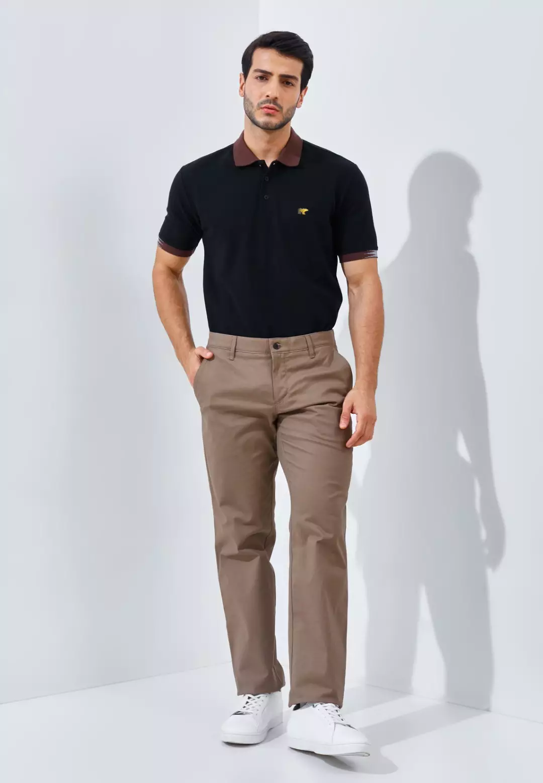 Jack Nicklaus Rodriguez Celana Panjang Pria Regular Fit Khaki