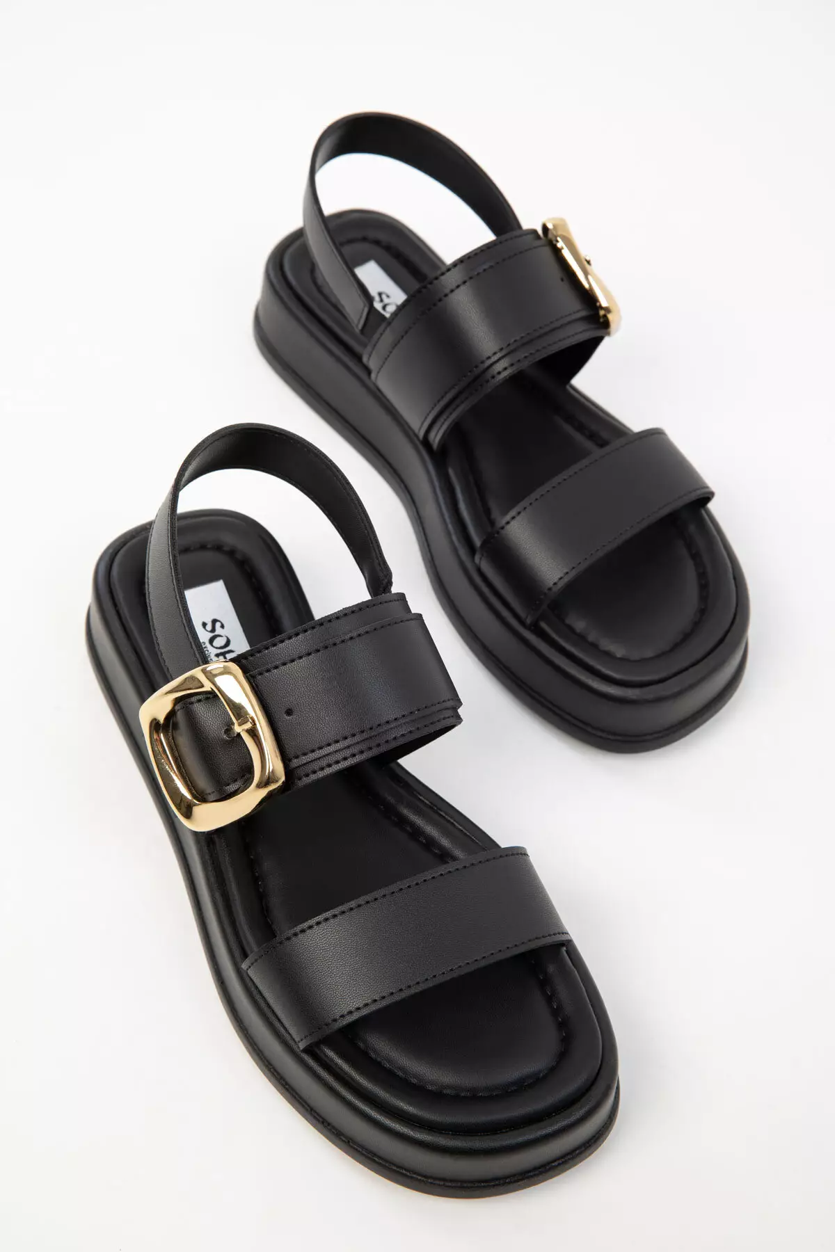 Women's Black Sandals 20249