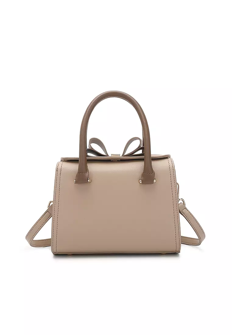 Women's Top Handle Bag / Sling Bag / Crossbody Bag / Shoulder Bag - Taupe