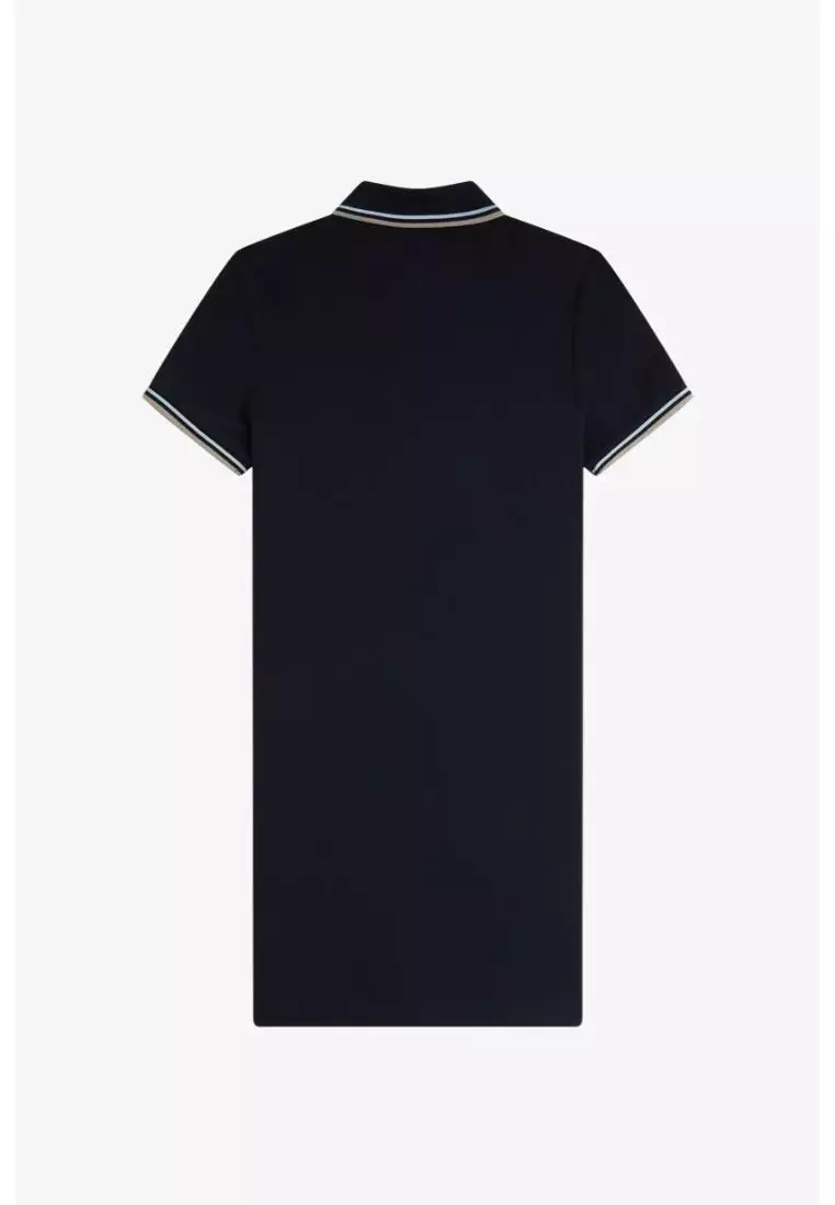 Fred Perry D3600 Twin Tipped Fred Perry Dress (Navy / Light Ice / Warm Oat)