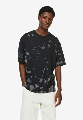 H&M Relaxed Fit Cotton T-Shirt | ZALORA Malaysia