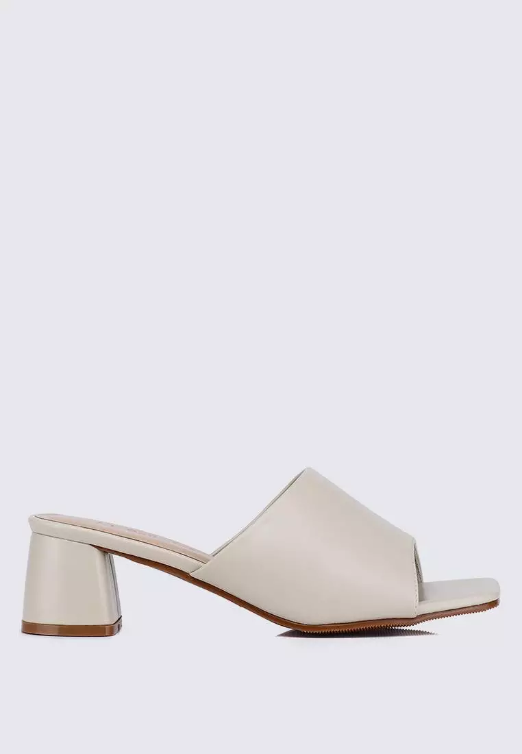 Discount on My Ballerine  shoes - SKU: My Ballerine Karissa Widefit Comfy Heels In Beige