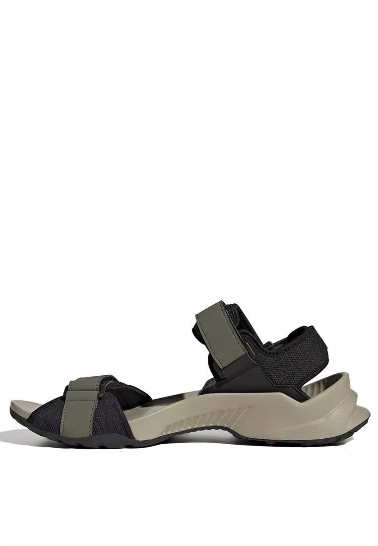 adidas Hiking Terrex Hydroterra Sandals Unisex Green JQ2236