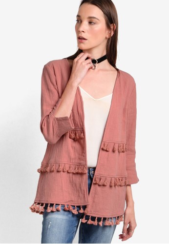 Collection Soft Tassels Jacket