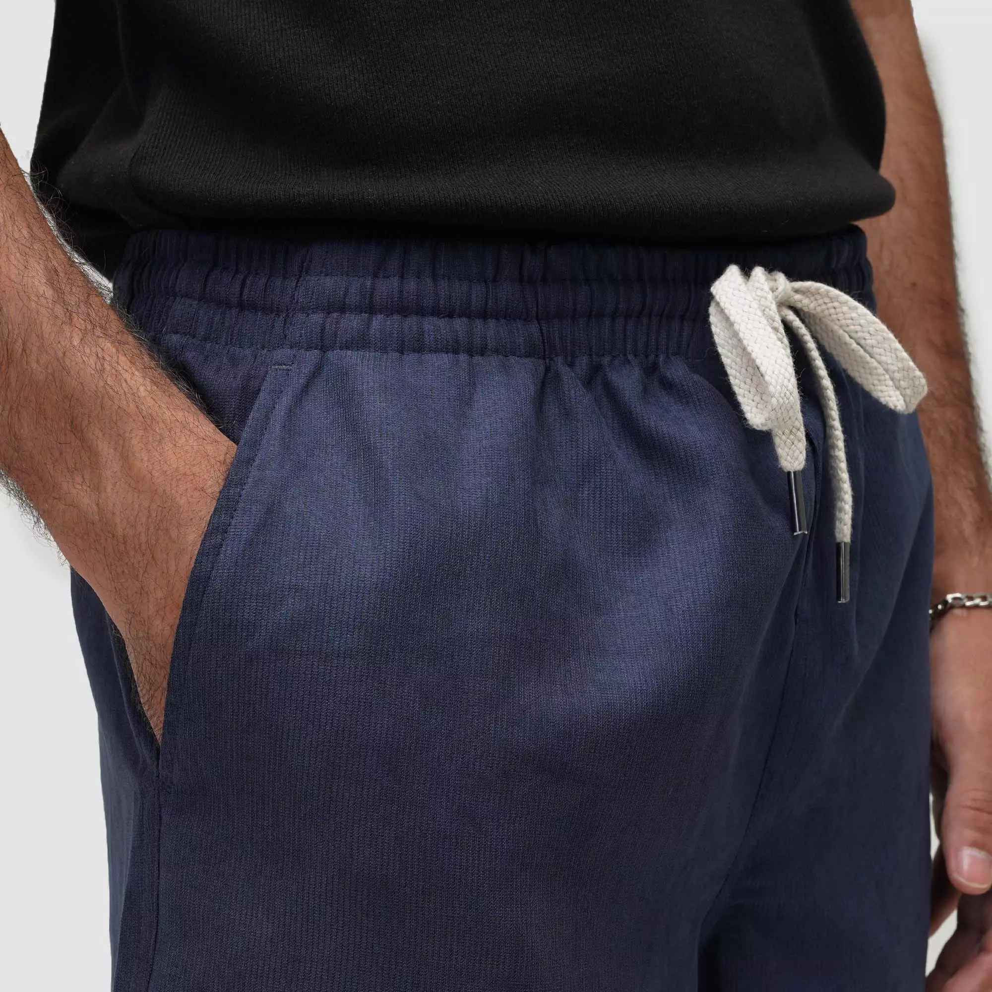 CELCIUS Celana Pendek Corduroy Pique L03000726C Navy