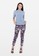 Blanik blue Lindy Pants Print ABB34AA327A3C5GS_4