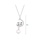Glamorousky white 925 Sterling Silver Fashion Cute Twelve Zodiac Tiger Pendant with Freshwater Pearl and Necklace 4F7F3ACCB89C9EGS_2