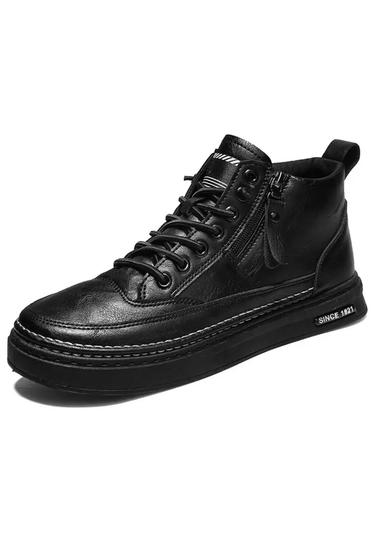 Discount on Lucky JX  shoes - SKU: Wilson Casual Heightened Leather Shoes For Men