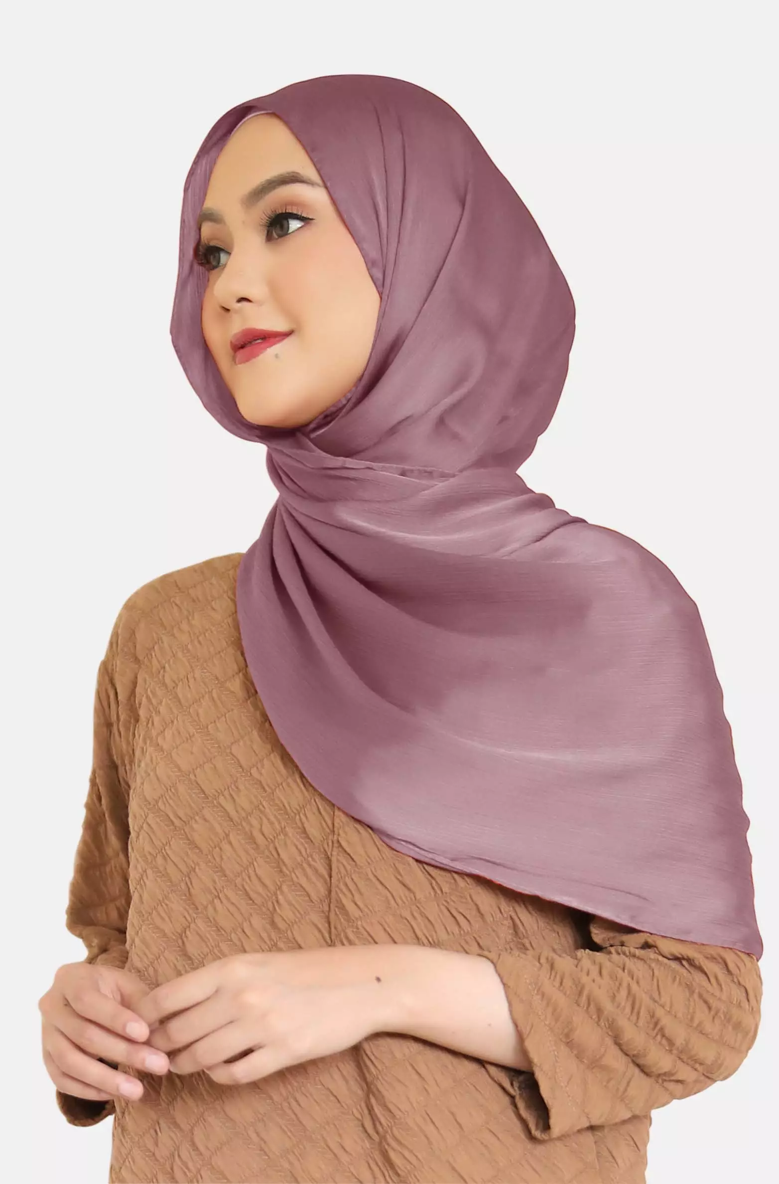 Cravima Silky Shawl | Hijab Pashmina - Orchid Velvet