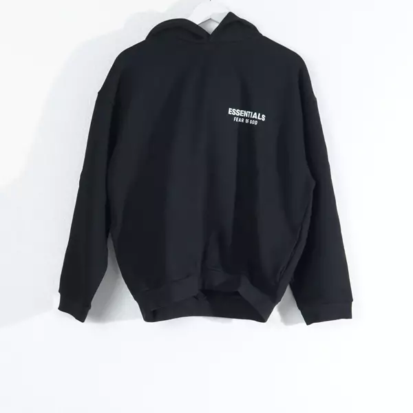 Hoodie ESSENTIALS FEAR OF GOD FW24 WHITE BLACK HOODIE 100% ORIGINAL