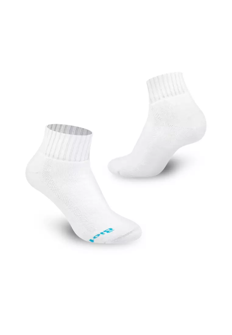 Biofresh Ladies' Antimicrobial Sweat Absorbent Thick Sports Ankle Socks RLSKG20