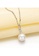 A.Excellence silver Premium Japan Akoya Pearl 8-9mm Two Leaves Necklace AFF8DACC519079GS_5