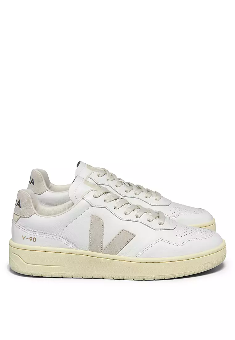 Veja V-90 O.T. Leather Sneakers
