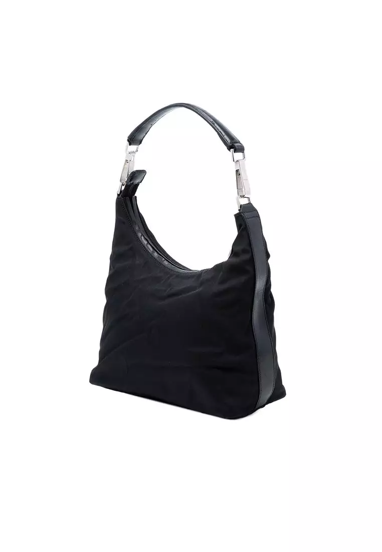 Pre-Loved Gucci Nylon Shoulder Bag