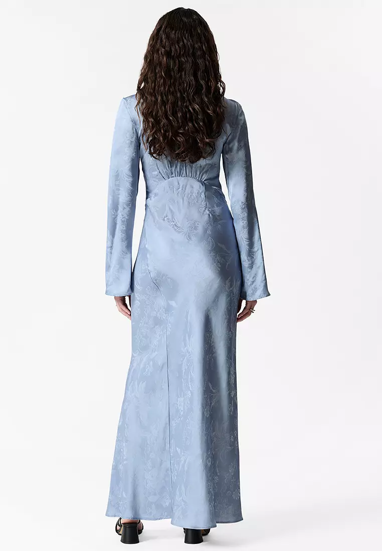 Jacquard Maxi Dress