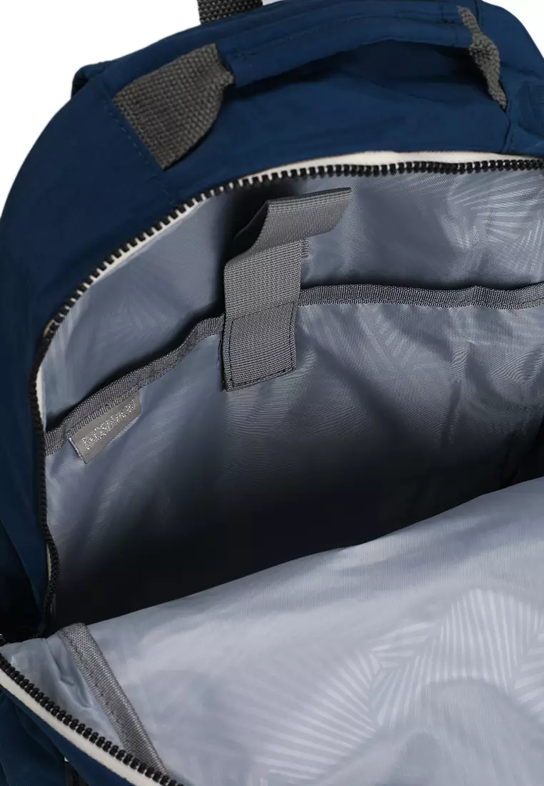 Colour Block Nylon Large Backpack