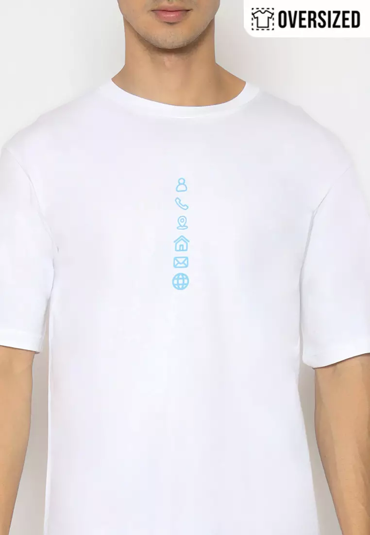 RBJ T-Shirt Cotton Combed Oversized Pria 2079250221