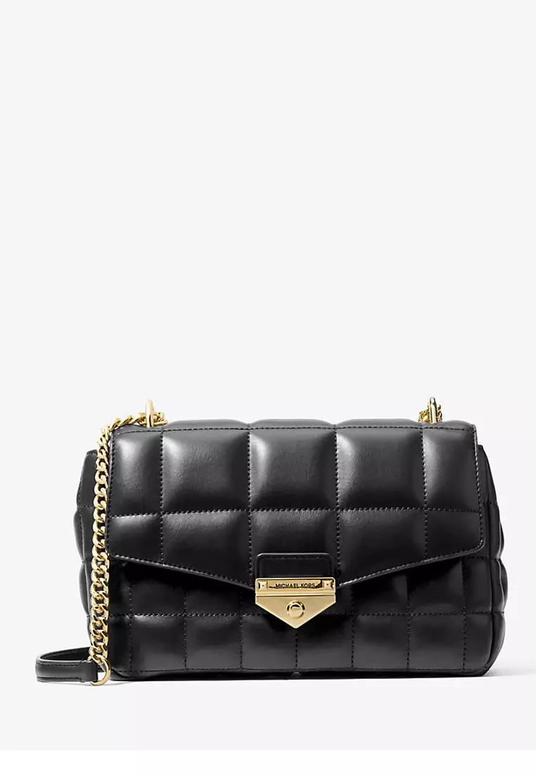 Soho Large Quilted Shoulder Bag