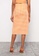 LC WAIKIKI orange Zippered Waist Plaid Poplin Women's Skirt 2F1E8AAA599D53GS_5