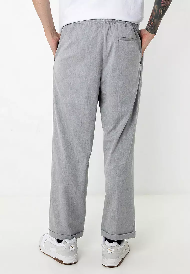 Formal Loose Drawstring Pants