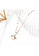 Air Jewellery gold Luxurious Little Dress Necklace In Rose Gold 13097ACAF2108BGS_4