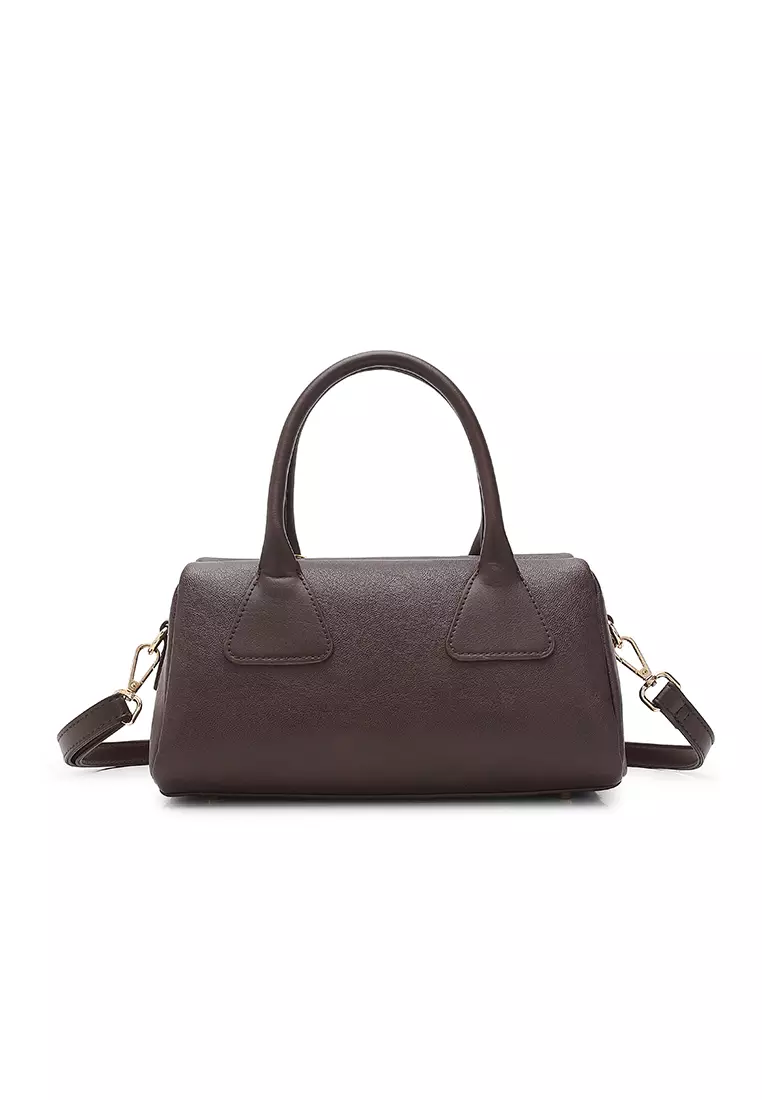 Women's Top Handle Bag / Sling Bag / Crossbody Bag - Dark Coffee