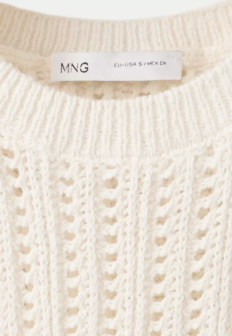 Openwork Knit Top