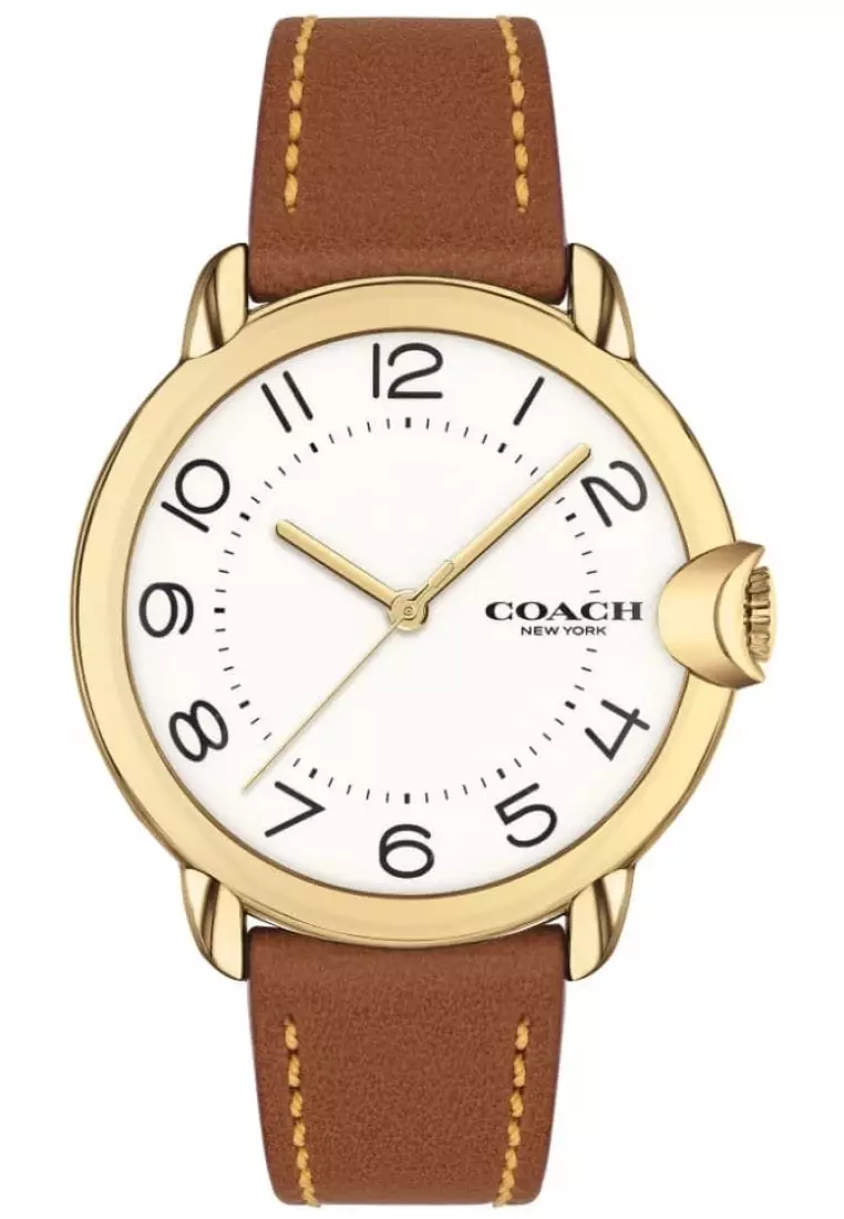 Buy COACH COACH ARDEN 14503607 BROWN LEATHER WOMEN WATCH 2026