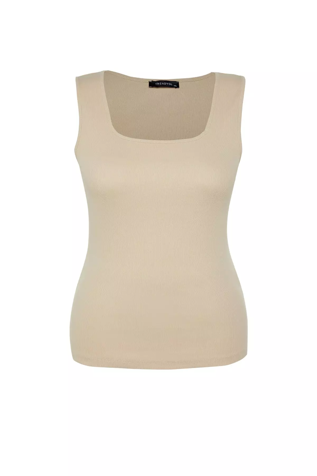 Plus Size Square Neck Tank Top