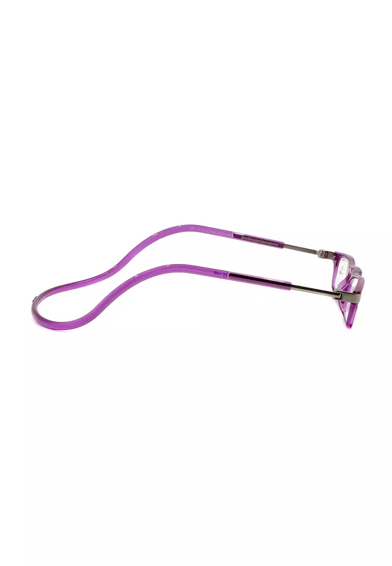 Evolution Magnetic (Purple) +2.25 Reading Glasses for 52-54 Years Old