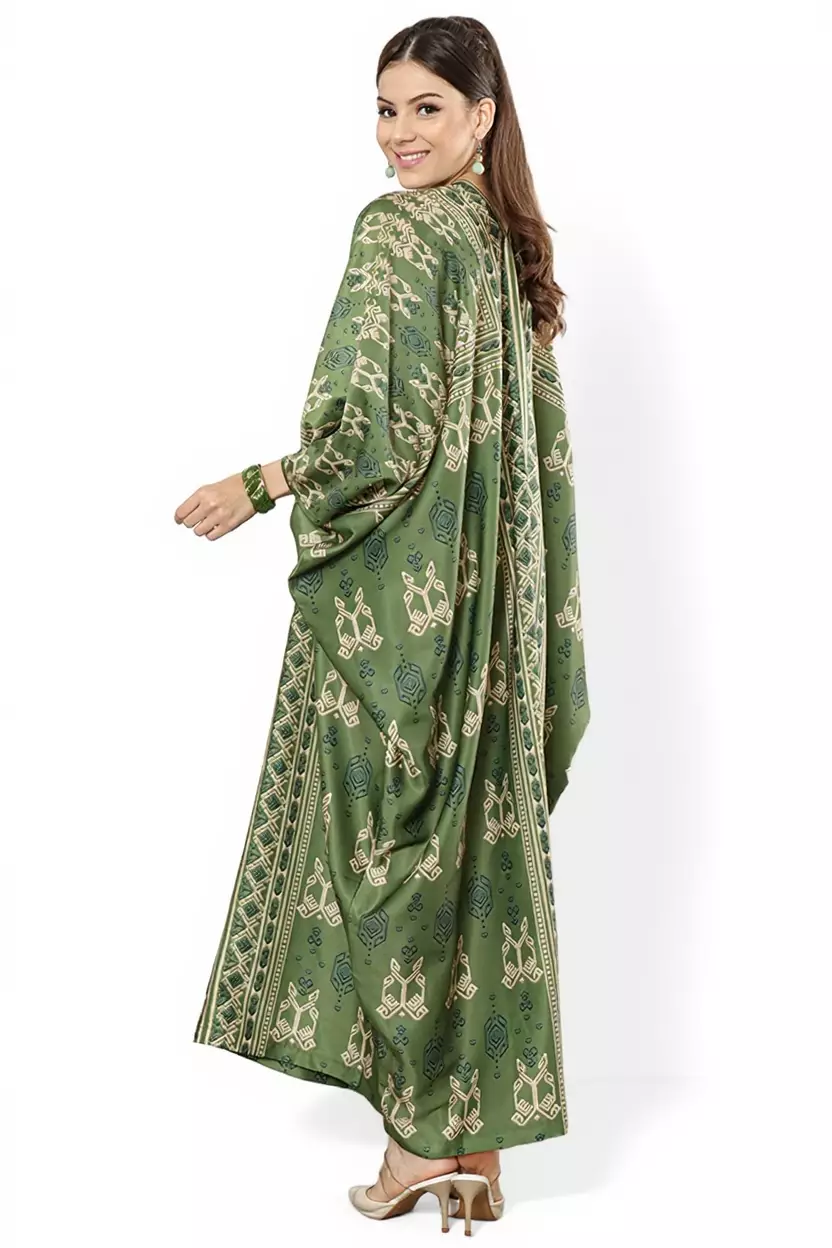 Kanzi Exclusive Long Sleeve Tapis Kaftan