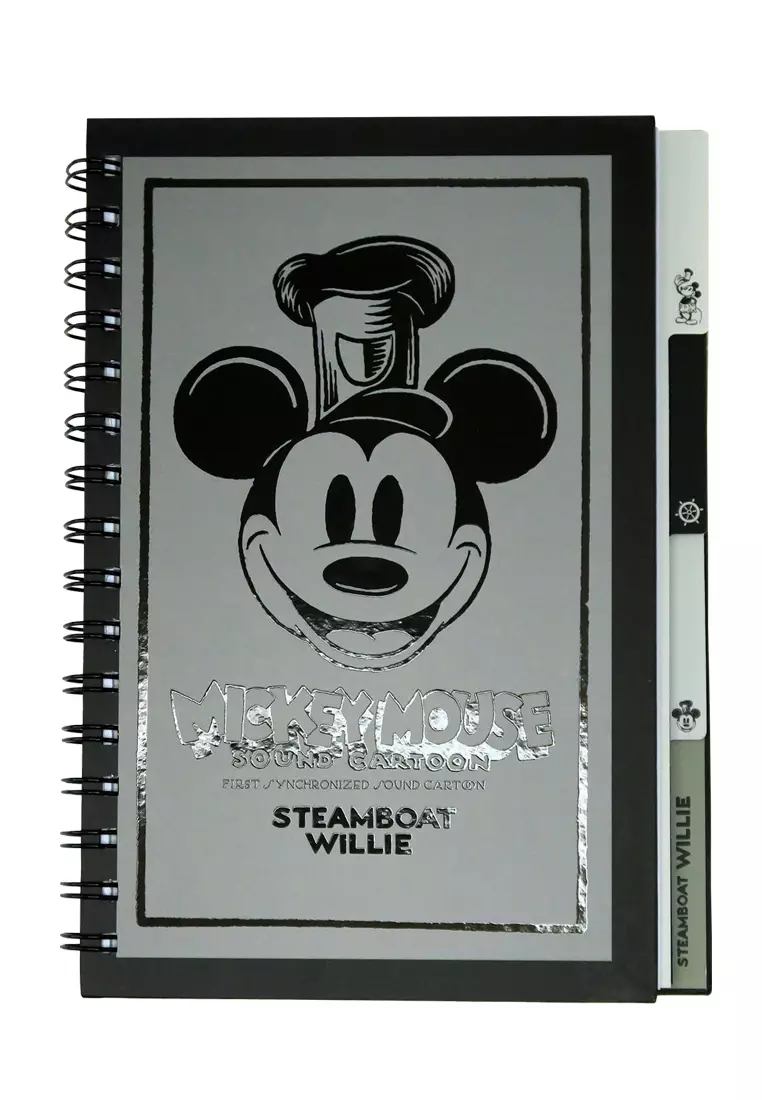 Mickey　H/C　100　Disney　Wire　Buy　Note　ZALORA　Book　Disney　A5　Years　Online　Mickey　100'S　O　Malaysia