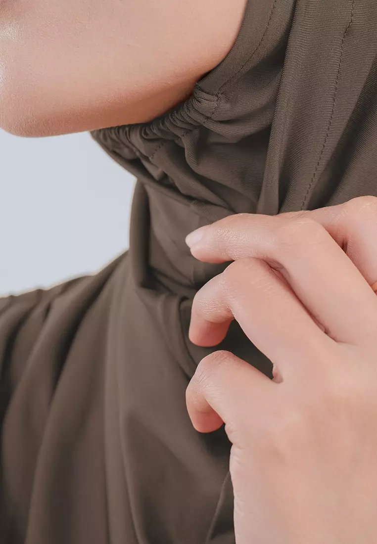 HIJAB INSTAN VALEEQA - COFFEE