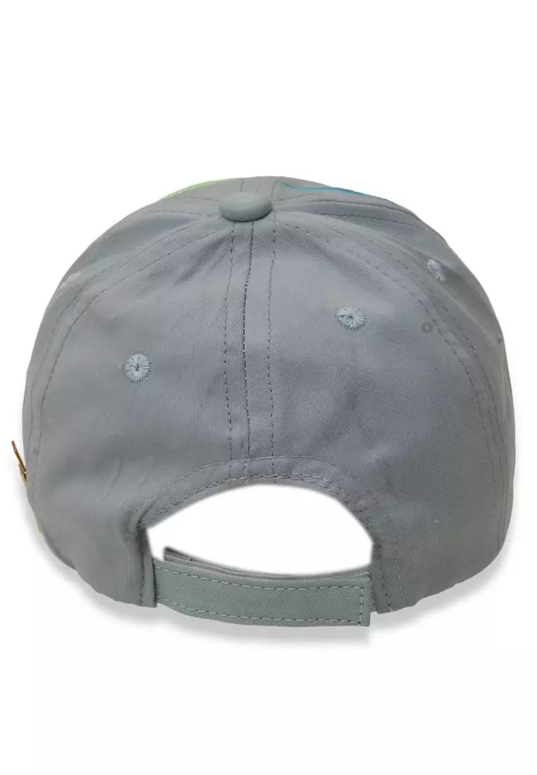 Javer Topi Anak Unisex Motif Dinosaurs Aksesoris Fashion Kid Baseball Caps Material Cotton ORIGINAL - Blue