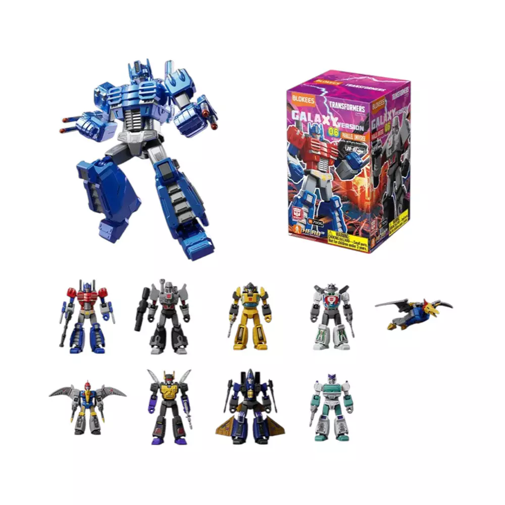 BLOKEES TRANSFORMERS GALAXY VERSION 06 ACTION FIGURE PARALLEL UNIVERSE RANDOM