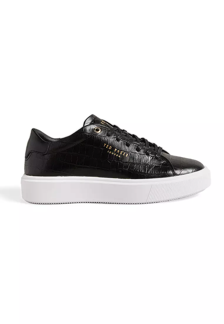 Ted baker ladies black trainers online