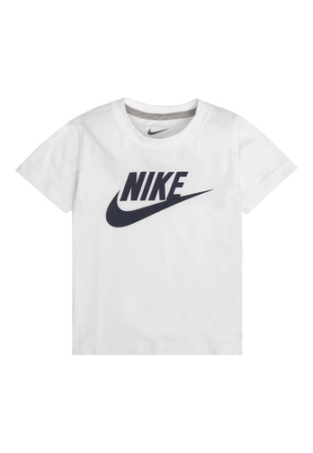 Nike white Nike Boy Toddler's Futura Short Sleeves Tee (2 - 4 Years) - White FC553KA0FF42AEGS_1