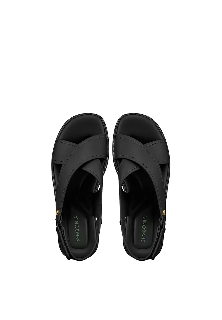 Women Recycled Materials of Synthetic Leather WEDGES -06308W-30077S-08