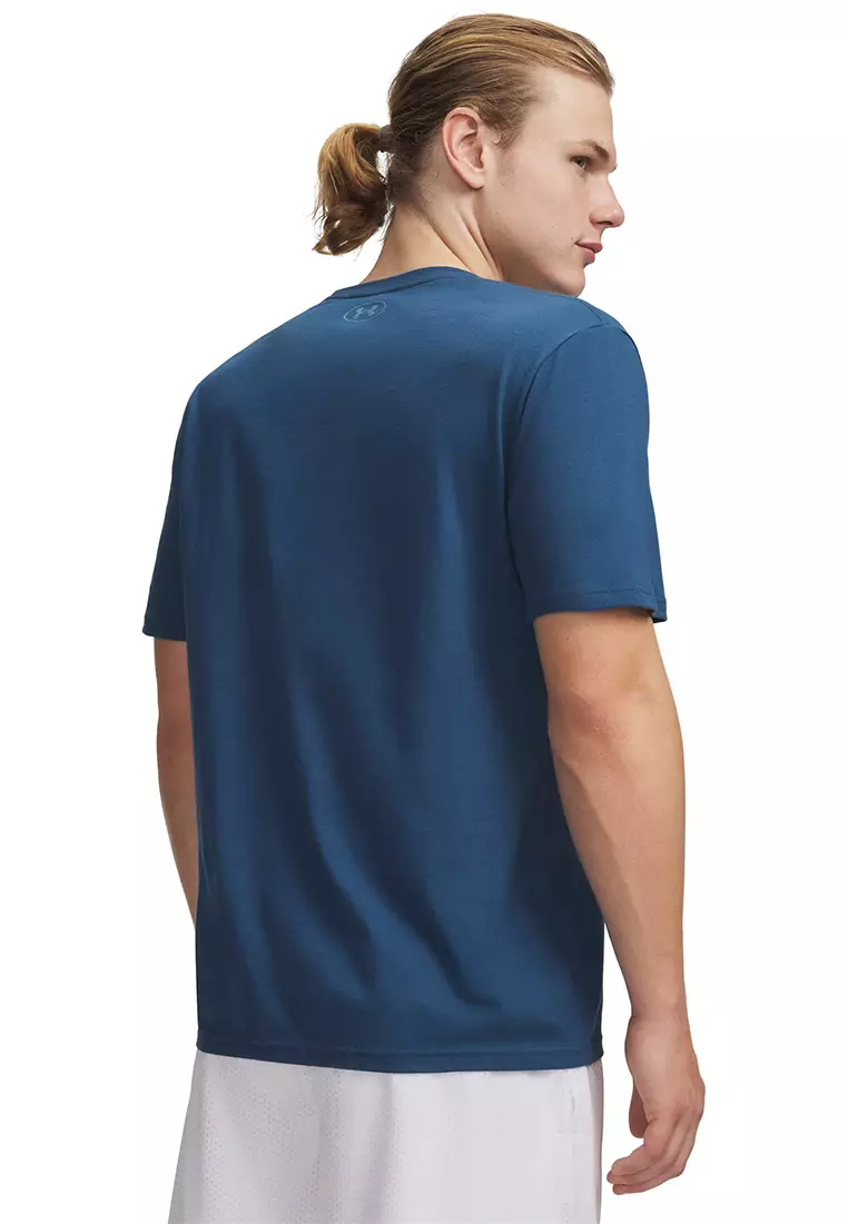 Camo Chest Stripe Short Sleeves T-Shirt