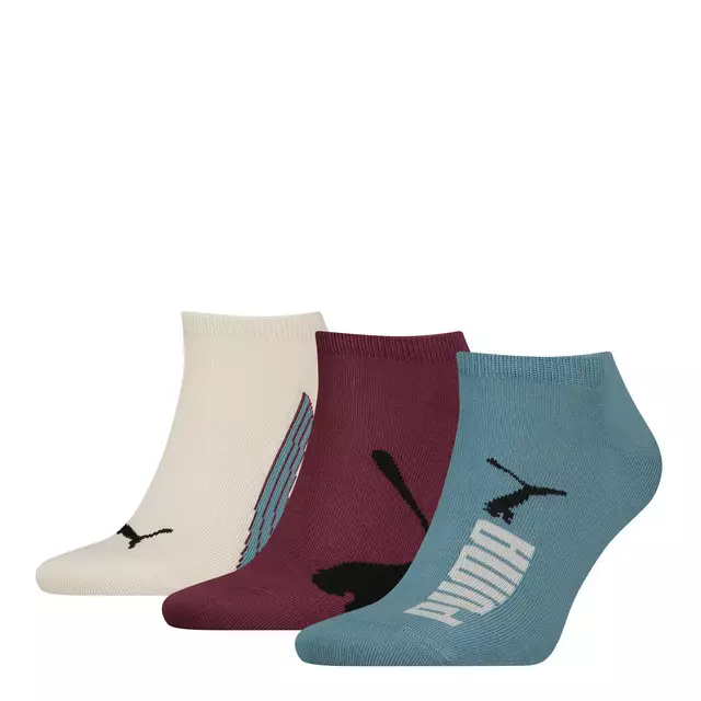 PUMA Unisex Sneaker Socks 3 pack
